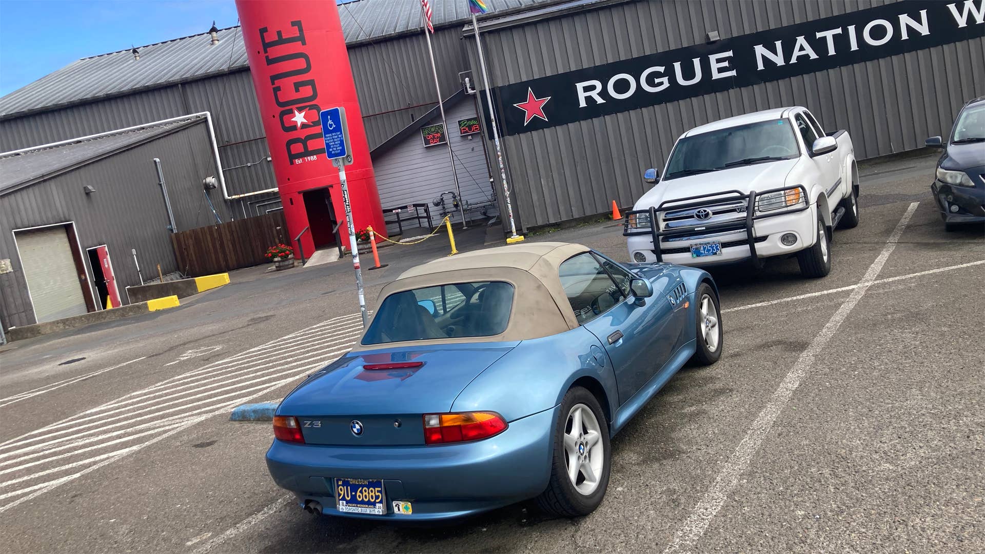 Who needs an SUV? We drive a 1998 BMW Z3 down the Pacific Coast